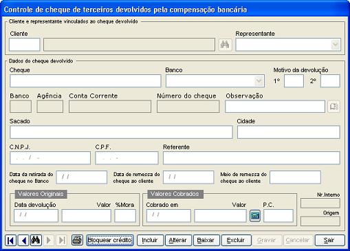 Cheques Devolvidos. Imagem 1 da fonte.