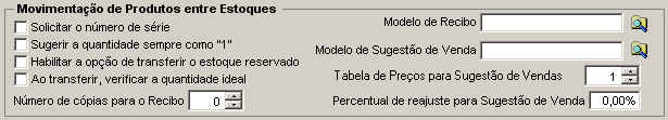 Propriedades do Produto. Ao calcular ou registrar custo ou preço de reposição de um produto por estoque, ignorar os valores no produto: normalmente, quando não existe custo…