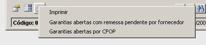 Controle de Garantia. Controle de Garantia. Área: Comércio / Módulos Operacionais.Consulta/campos Controle de Garantia O controle de garantia é um módulo utilizado para registrar uma devolução de…