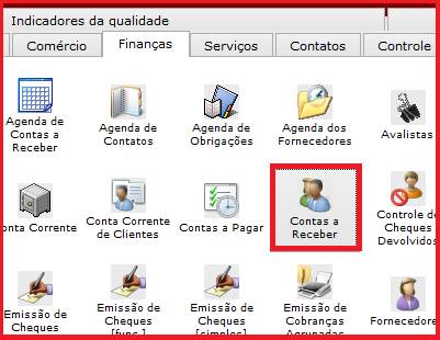 Como emitir uma carta de cobrança. Figura 1, Finanças.