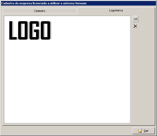 Cadastro de empresa: aba Logomarca. Imagem 1 da fonte.