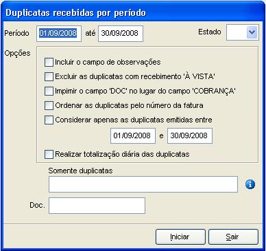 Recebidas por Período. Imagem 1 da fonte.