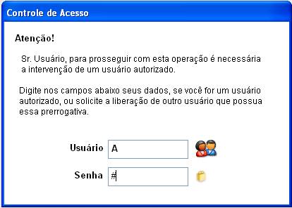 Como fazer o cancelamento de uma Nota Fiscal. Figura 3. Usuário e Senha