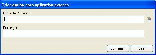 Como criar um atalho para um aplicativo externo no NXS. Imagem 1 da fonte.