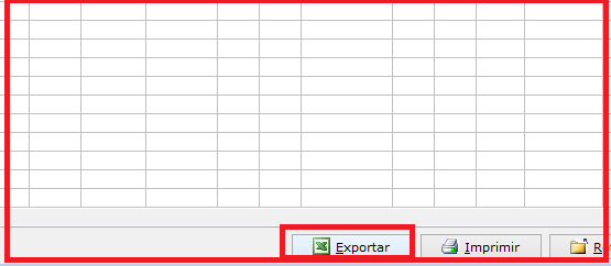Como gerar relatório de produtos contendo itens como NCM, IPI e exportar para o Excel. Figura 11, Tela com todos os dados e o ícone Exportar.