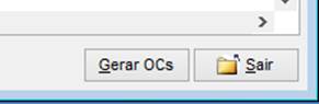 Como funciona o módulo de Ordem de Compra. Figura 17 - Gerador OC - Botão Gerar
