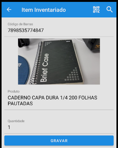 Como usar o aplicativo de inventário de estoque com o NXS, imagem 11