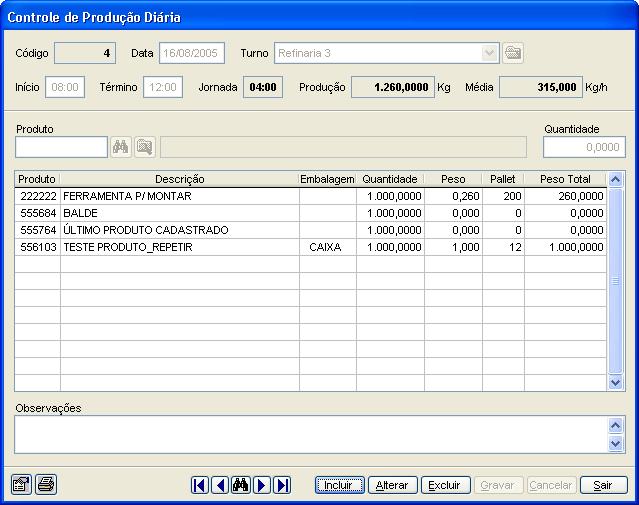 Controle de Produção Diária. Imagem 1 da fonte.