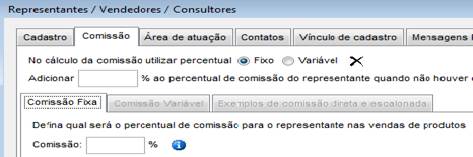 Figura 11 - Fixo por representante
